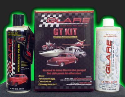 GLARE PLUS + GT KIT-PROTECTS BEYOND ALL CERAMIC POLISHES ! CONTAINS GLASSPLEXIN® LASTS 5 REAL YEARS! NO RENEWAL COAT!!