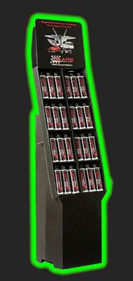 GLARE Point of Purchase Product Display