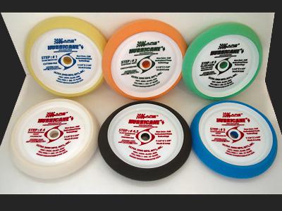 One Set (6 Buffing Pads) Hurricane Buffing Pads 10% Off Special Use Discount Code 5190231 Limited Time Only!!